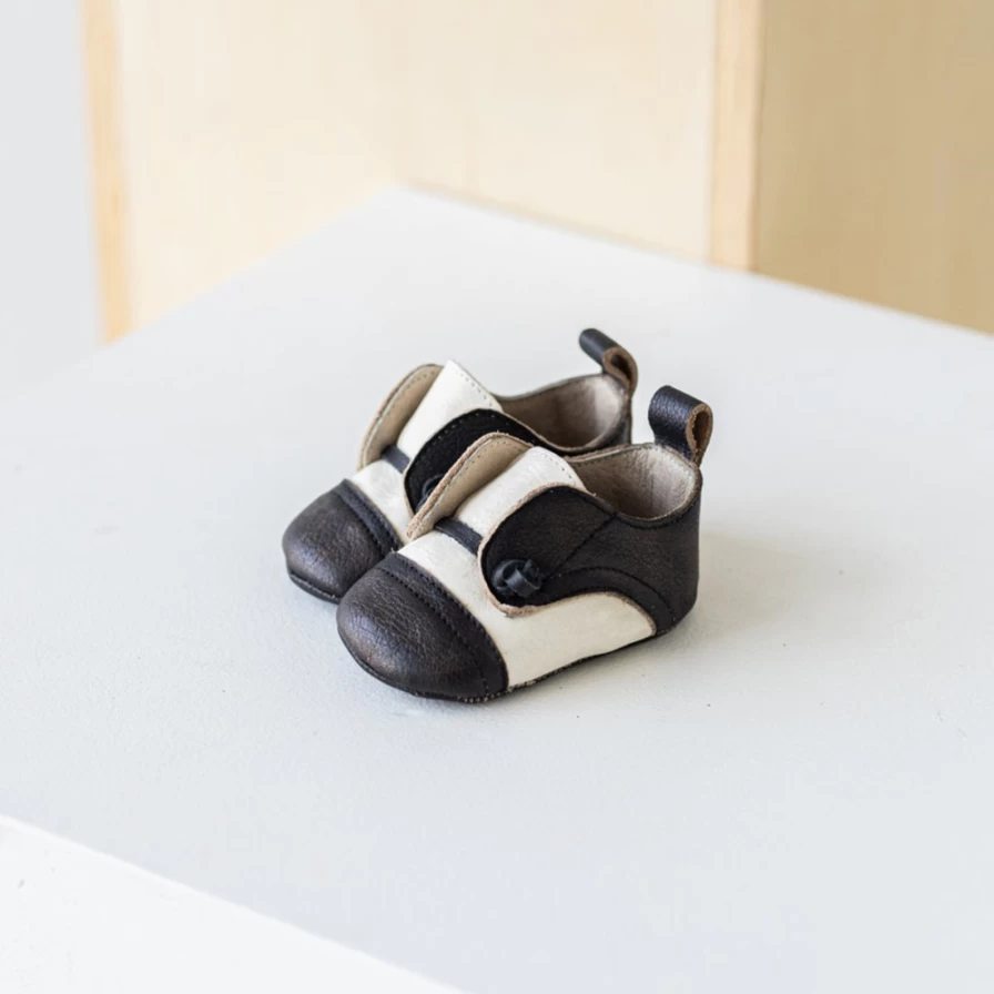 Freebird Stores Women's Baby Mabel Black & White Casual Shoes
