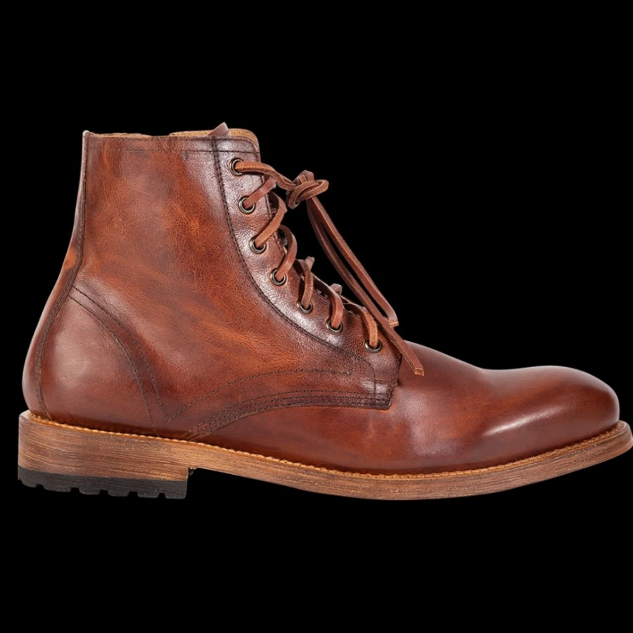 Freebird Stores Mens Cognac Pendleton Boots