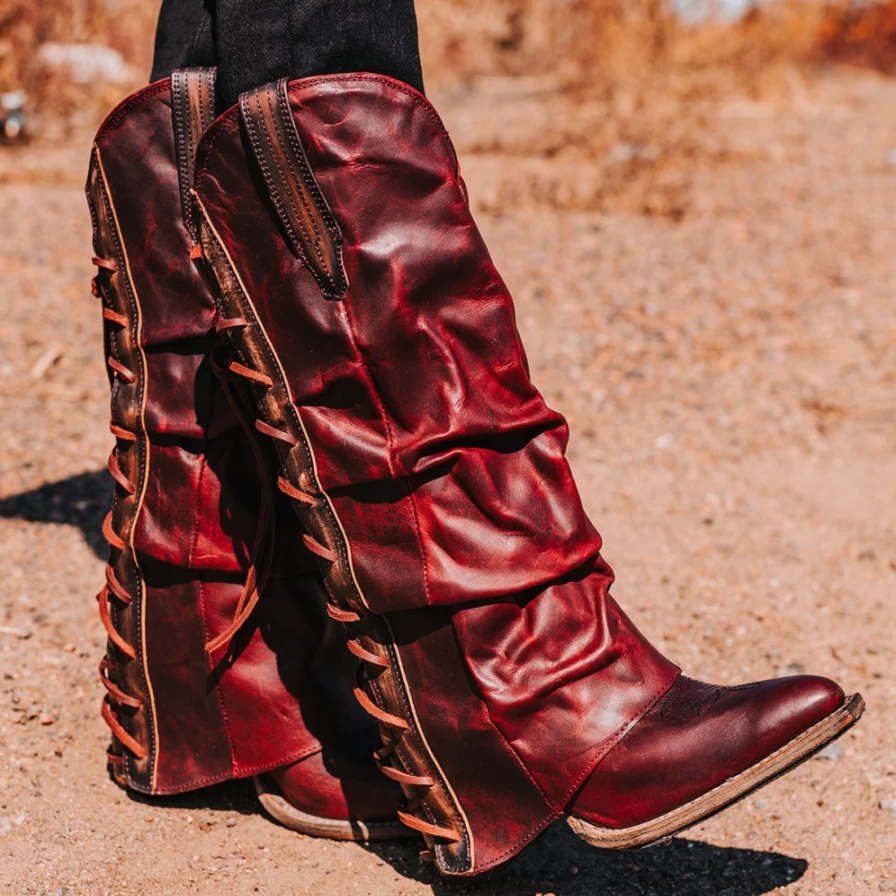 Freebird Stores Women's Jules Boot in Wine - Stylish & Comfortable Footwear