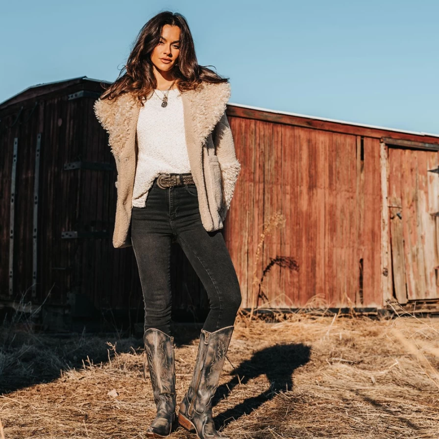 Freebird Stores Women's Wolfgang Black Boots