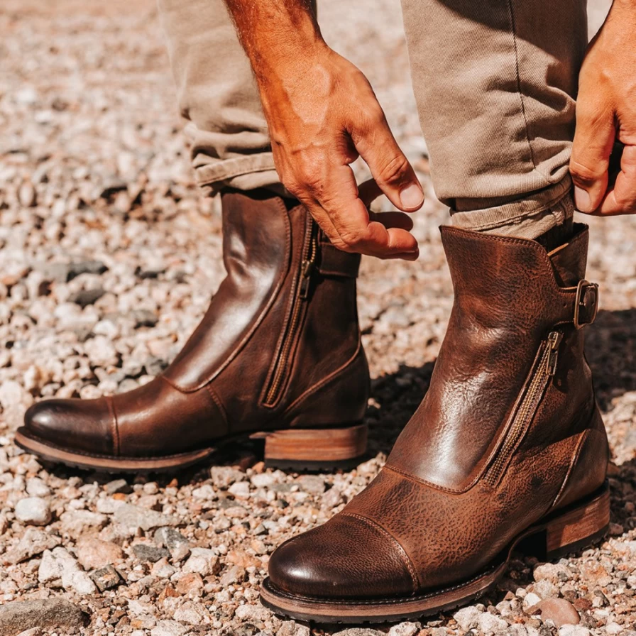 Freebird Stores Mens Brown Chayse Boots
