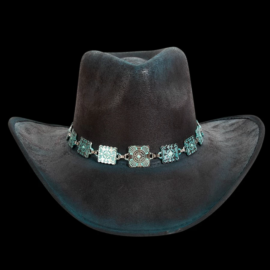 "Freebird Stores Women's Turquoise Distressed Lasso Boots"